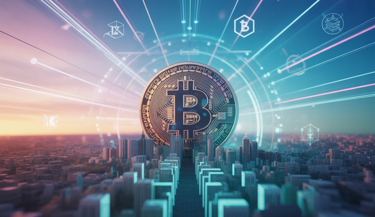 Bitcoin atteint 100 000 dollars en mai 2025, symbolisant l'adoption institutionnelle de la crypto.