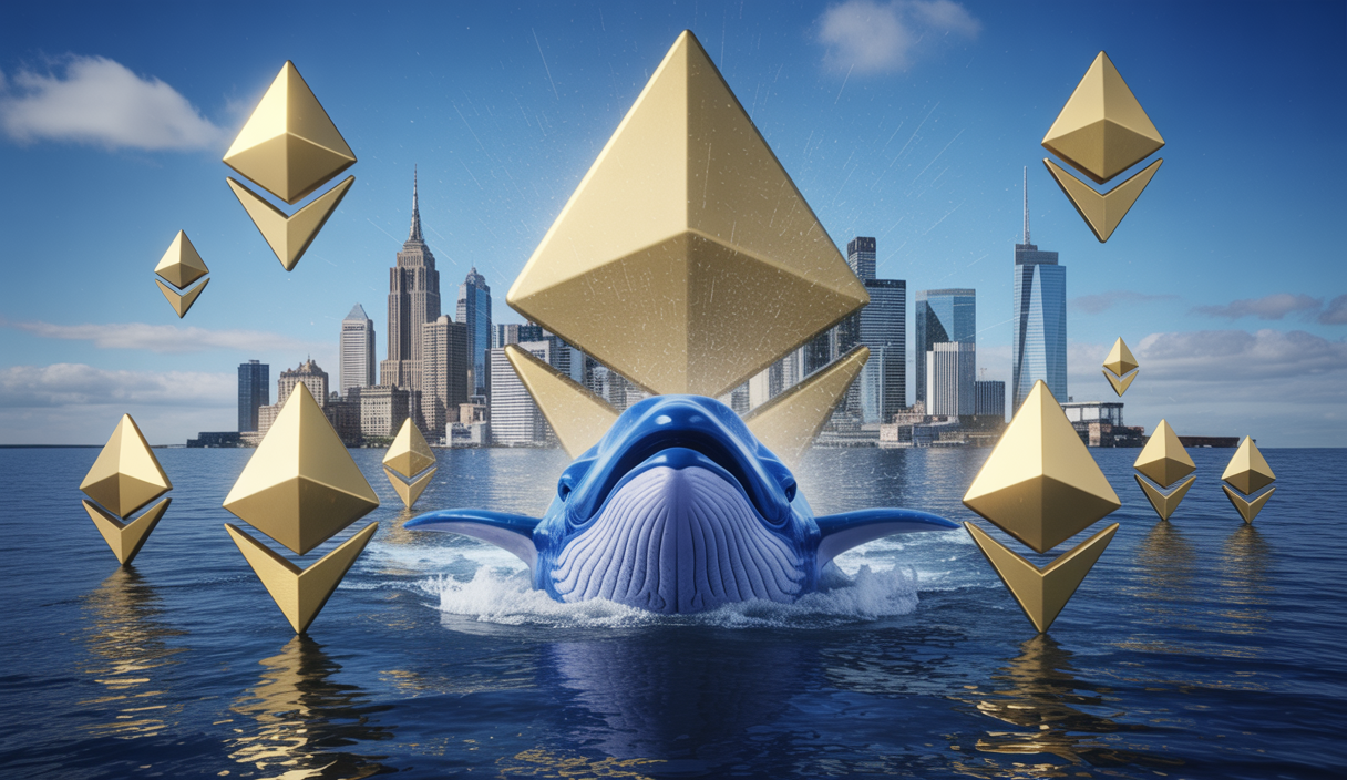 Représentation artistique de la confiance des investisseurs dans Ethereum