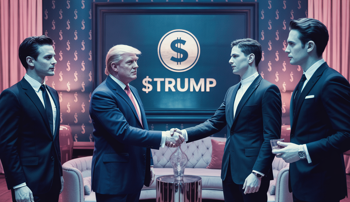 Dîner privé entre Donald Trump et les investisseurs du token $TRUMP