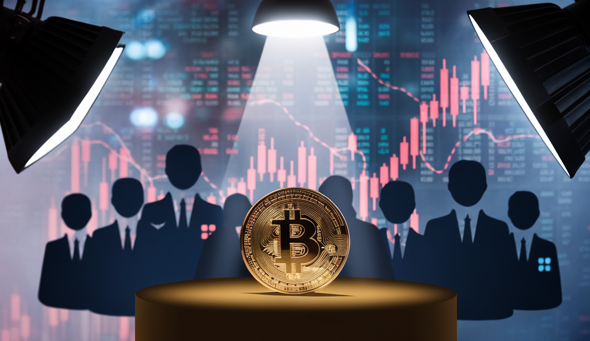 Représentation artistique de l'impact de l'investissement de BlackRock dans Bitcoin