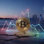 Visualisation artistique des projections Bitcoin 2025-2030