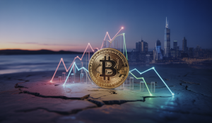 Visualisation artistique des projections Bitcoin 2025-2030
