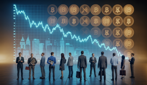 Une interprétation visuelle de la réorganisation du marché des cryptomonnaies en 2025