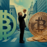 Image représentant le tournant de la crypto et de la finance traditionnelle