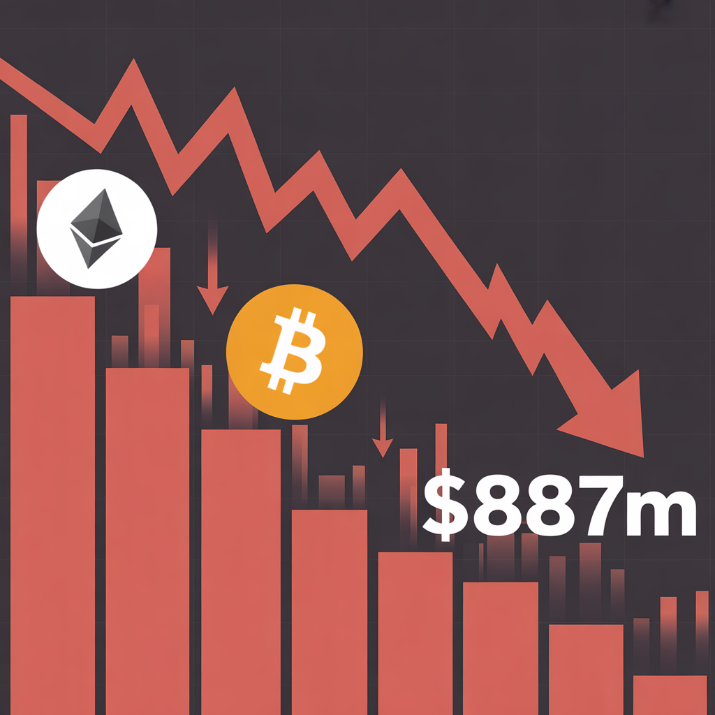 Liquidations Crypto 14 Nov 2025 : 887M$ Perdus Positions Longues